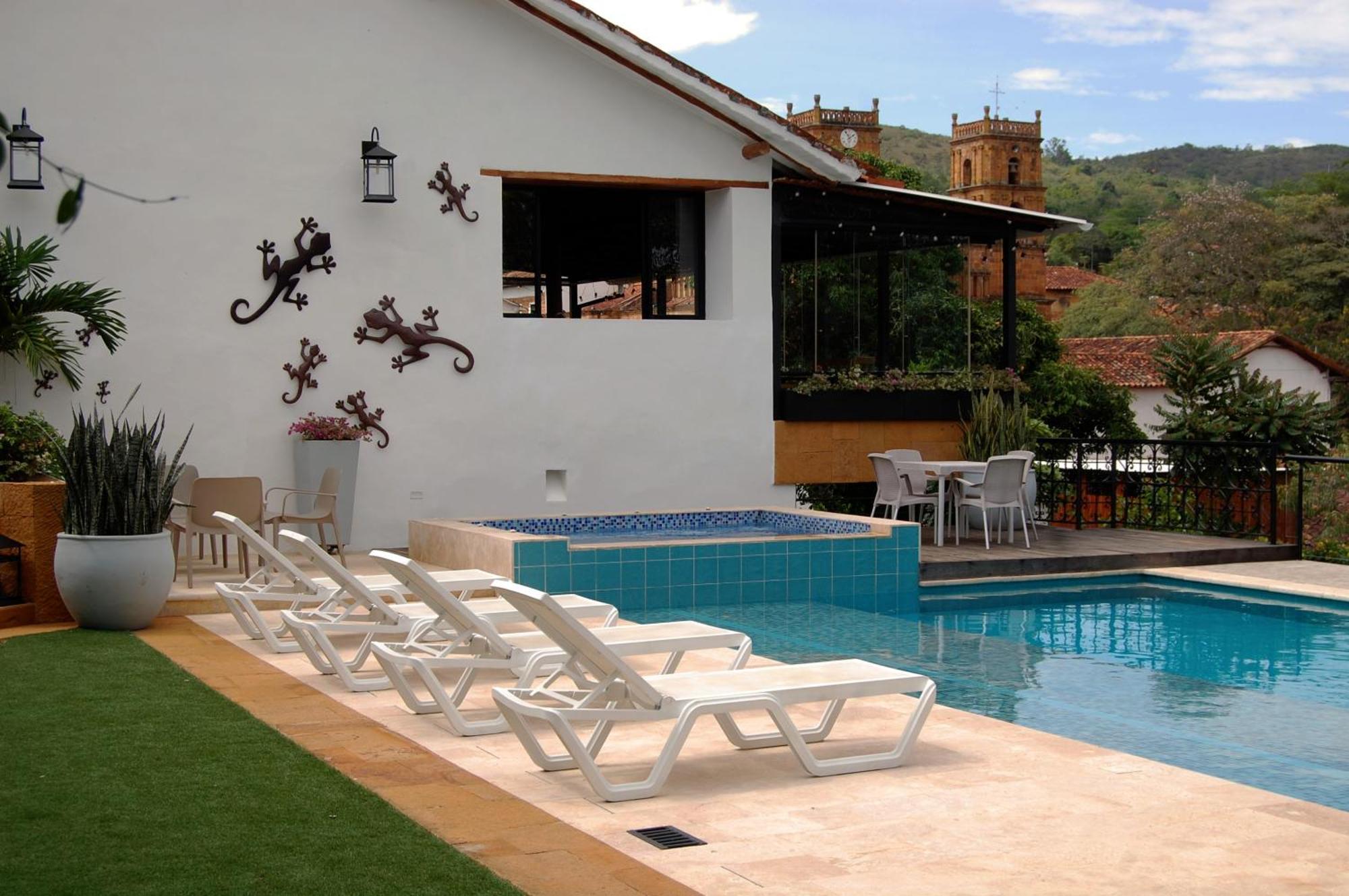 Santa Sofia Casa Boutique Hotel Barichara Ngoại thất bức ảnh